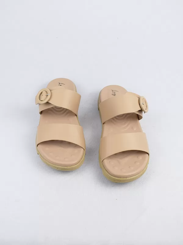 Sandal pour femme Confort sf101 beige miniature
